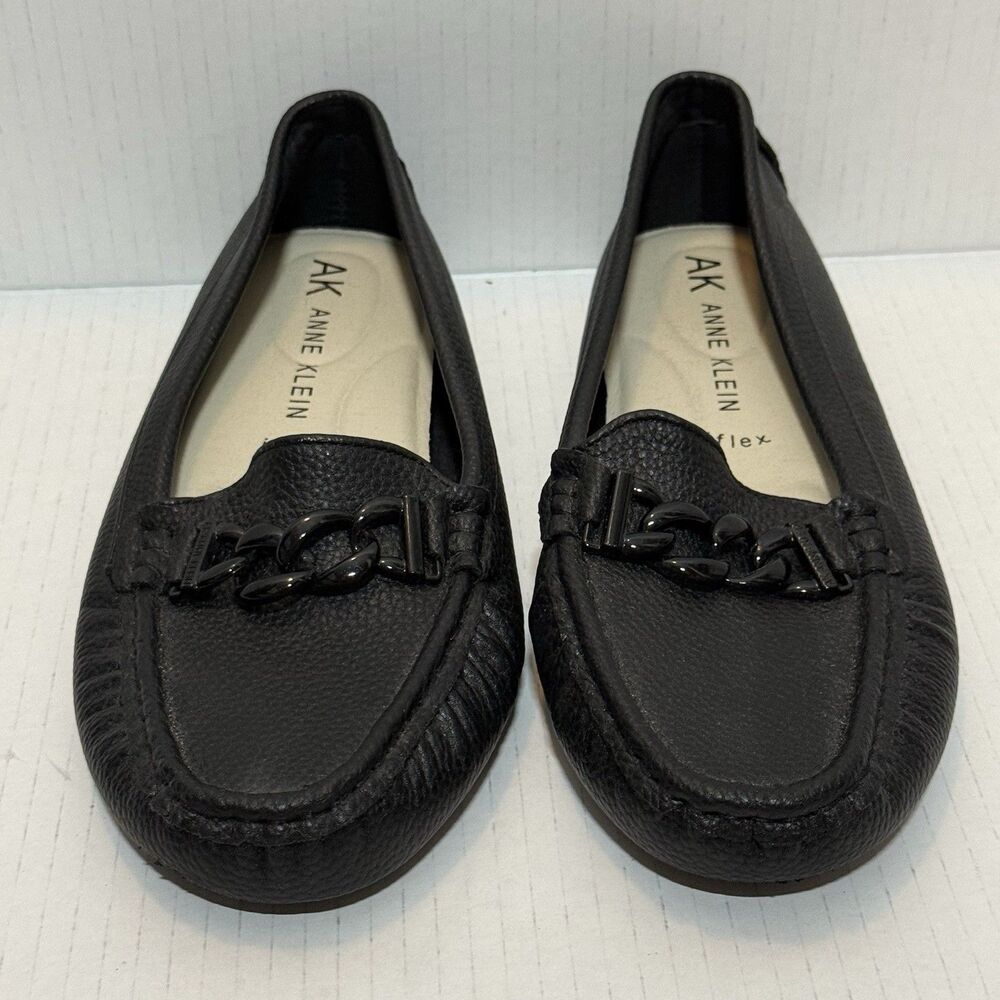 Anne Klein iflex Slip On Casual Loafers Womens Shoes 8M Black - Picture 4 of 10